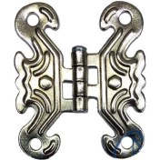 Resim Dekoratif Sac Kelebek Menteşe - Küçük, Nikel, 1 Adet 