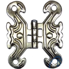 Resim Dekoratif Sac Kelebek Menteşe - Küçük, Nikel, 1 Adet 