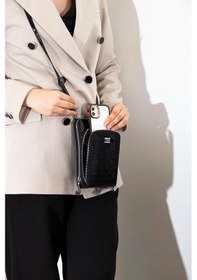 Resim Silver Polo Sp1011 Kadın Telefon Çantası Fashion Siyah-rugan Siyah 