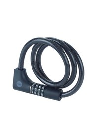 Resim Yale Essential Kablolu Bisiklet Kilidi 1000mm Şifreli Ve Anahtarlı Ycc0121002 Gri - Siyah 