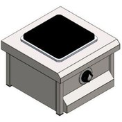 Resim Csa Karacasan Set Üstü Tekli 1 Gözlü Elektrikli Ocak 