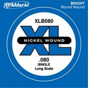 Resim D'Addario XLB080 Tek Bas Gitar Teli 