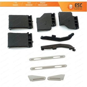Resim Bmw X5 E53 X3 E83 için 10 Parça Sunroof Tamir Seti Tip 2 N11.2368 