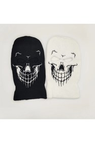 Resim DÜKKAN DESİGN Kuru Kafa Detaylı Kar Maskesi 