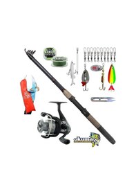 Resim Revenger Rv-40 Remixon Sapphire 270cm 10-40gr Tele Turna Spin Olta Takımı Seti 