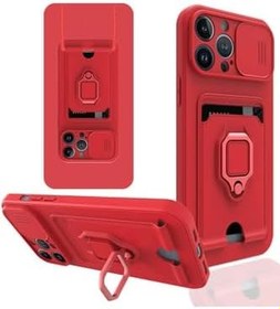 Resim iPhone 13 Pro Max Uyumlu Pelit Kılıf-Kırmızı 