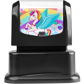 Resim Unicorn Tasarımlı Kişiye Özel Kıyafet Kaşesi 