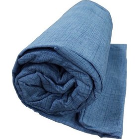 Resim Özlü Fitted Lastikli Tek Kişilik Çarşaf Seti 100x200 -indigo 