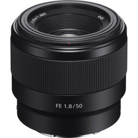 Resim Sony FE 50mm f\u002F1.8 Lens (Siyah) 