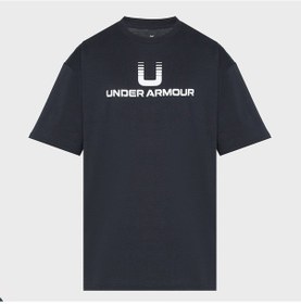 Resim Under Armour Heavyweight U Logo Erkek Siyah Tişört SIYAH 