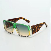 Resim Yuying2025 Kadın Güneş Gözlüğü - Siyah Turuncu Lensli Modern Minimalist Tasarım Altın Şeritligreen51siyah - Turuncu Siyah - Turuncu 