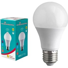 Resim Gece Sensörlü 7 Watt 6500k Beyaz Led Ampul, Kendinden Sensörlü, 