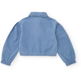 Resim Tuc Tuc Kız Bebek Denim Gömlek Mavi - Mavi / 4 Yaş 
