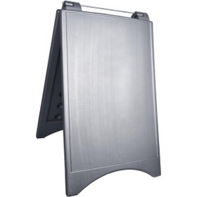 Resim Genel Markalar 4500 Gri A Tipi Reklam Uyarı Tabelası Yönlendirme Dubası Gri 