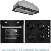 Resim Ferre GLİNE SERİSİ GÖMME ASPİRAÖR MEGA ANKASTRE SET(D050+2140+6010) 
