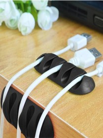 Resim Tor Store 5 Kanallı Kablo Tutucu Düzenleyici (3 Adet) 