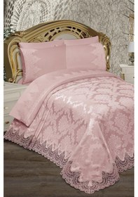 Resim Çeyiz Diyarı Alev Pike Takımı 6 Parça Pudra Pudra 