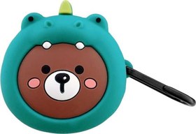 Resim Samsung Galaxy Buds Pro Kılıf Cartoon Figürlü Silikon Crtn-Fgr-Ayi-Ysl 