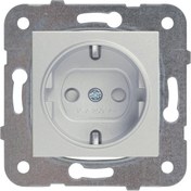 Resim STOREMAX Novella Met Beyaz Top Priz Çarpma Karşıtı Çocuk Korumalı Mekanizma+Düğme Kapak Çabuk Bağlanti 11906 