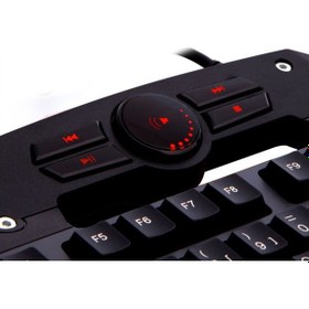 Resim Rampage DLK-5110 Usb Kablolu Multimedya Makrolu Gaming Q Klavye 