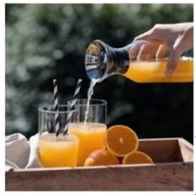 Resim Linanware Karaf Sürahi Cam Şişe Çelik Kapak 1200 Ml Dsg-28 