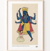 Resim Kral Mahabali'yi yenen Vishnu, Poster 