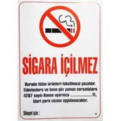 Resim Sigara Içilmez 50X70 (546998247) 