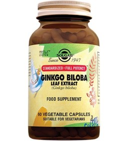 Resim Ginkgo Biloba Leaf Extract 60 Kapsül 