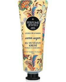 Resim Eyüp Sabri Tuncer Perfume Jewels El Ve Vücut Kremi 50 Ml Warm Sugar 