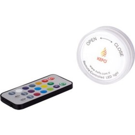 Resim instatech Kefo Aqua Mood Light Kumandalı Led Nargile Işığı Led Işık 