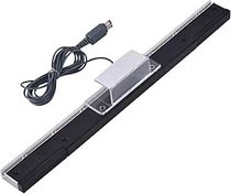 Resim VBESTLIFE Wii için sensör çubuğu, kablolu kızılötesi ışın sensör çubukları Nintendo Wii için yedek, 4 sapa kadar bağlantı 