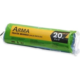 Resim Arma Naksan Koruyucu Pratik Örtülük Naylon Hışır Örtü 20 M2 (4x5) 