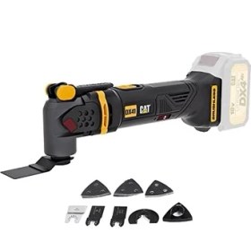 Resim Karokstore DX41B 18VOLT Kömürsüz Profesyonel Çok Amaçlı Devir Ayarlı Raspalama+14 Adet Aksesuar (Akü Dahil Değildir) 