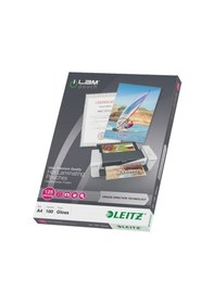 Resim Leitz 7481-00 Laminasyon Poşeti A4 125Micron. 