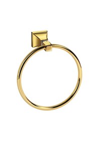 Resim Karlim Yuvarlak Havluluk Gold 