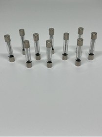 Resim Üstün 10 Adet 25 Amper 30mm Büyük Boy Cam Sigorta 25A 