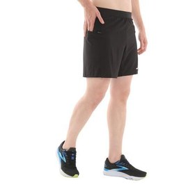 Resim Brooks Journey 7" 2-In-1 Short Erkek Şort Ve Kapri Siyah 