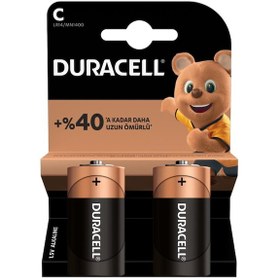 Resim DURACELL LR14/MN1400 C ORTA BOY PİL 2Lİ PAKET 