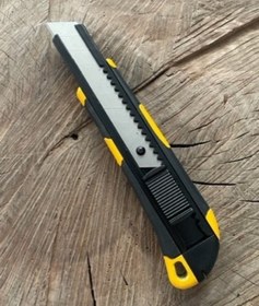 Resim Onaks Lüx Maket Bıçağı Falçata Metal Büyük Maket Bıçağı 18mm 