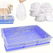 Resim Ultra-Dayanıklı Esnek Evcil Hayvan Atık Torbaları - Sızdırmaz, Yırtılmaya Dirençli ve Koku Kontrolü ile Köpek, Kedi, Kuş ve Tavşan Kafeslerinin Kolay Temizliği İçin - Evcil Hayvan Sahipleri İçin Uygun Tek Kullanımlık Dışkı Torbaları 