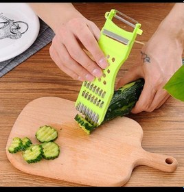 Resim Çok Fonksiyonlu Mini Soyucu Dilimleyici Rende Çok Renkli 