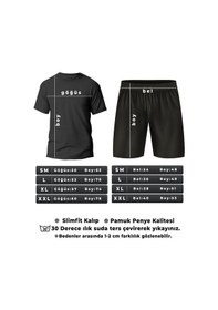 Resim Uyguntarz Osaka Şort T-shirt Eşofman Takımı Kırmızı 