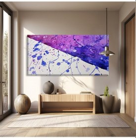 Resim Mürekkep Patlaması Kanvas Tablo 