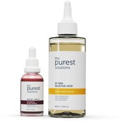 Resim The purest solutions yüksek oranda bha i̇çeren cilt bakım seti 