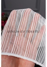 Resim Makarna Çizgili Armür Tül Perde Akdz 1070 