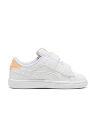 Resim Puma Smash 3.0 Beyaz Kız Çocuk Sneaker Beyaz-sarı Beyaz - Sarı 