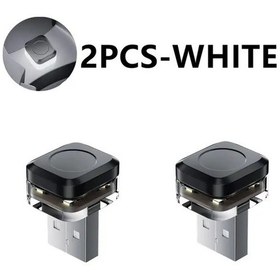 Resim Hightower 2 Adet Mini Led Çok Fonksiyonlu Araç Işığı Taşınabilir Dekoratif Araç İçi Aksesuar 