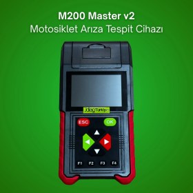 Resim Jdiag M200 Master V2 Motosiklet Arıza Tespit Cihazı 