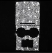 Resim Dancemonkey Tesla Model 3 İçin Delikli Elmas Etiketli Merkez Paneli, Sol/sağ 