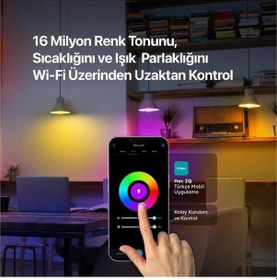 Resim 2aa01 Lumi Çok Renkli Led Wi-fi Akıllı Ampul Diğer 